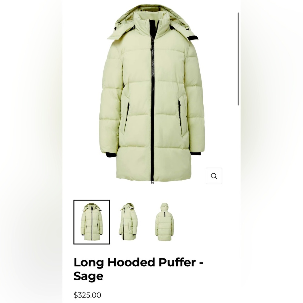 The very warm Long Sage winter coat